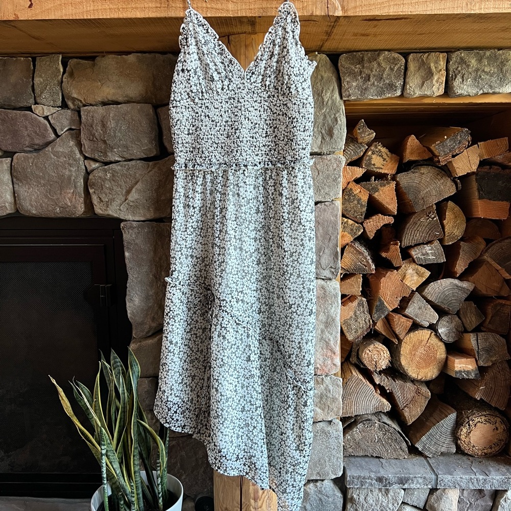 Leith midi dress